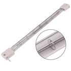 Factory customized infrared heating lamp tube IR quartz tungsten filament lamp halogen bulb