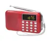 Hot selling Zande L-218 portable rechargeable FM radio MP3 player with mini speaker