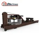 luxury wood frame home use wood pilates reformer indoor rowing machine for Yoga exercise