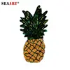 Pineapple Big Yellow Green Embroidery Design For Clothes