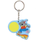 Best selling rubber custom rubber keychain emoji usb custom logo keychain