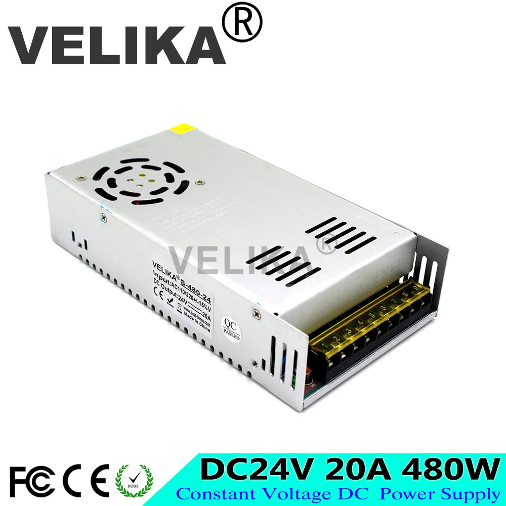 24V480W