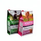 Manufacturer customized printed stand up pouch pet dog food bag with resealable zipper dog treats plastic packaging bag