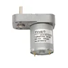 Miniature size 64*38mm 12 volt 24v micro right angle shaft dc metal gear motor for money counting machine