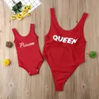 2019 New Mommy And Daughter Swimsuit Letter Print Mom And Me Baby Bikini Swimwear