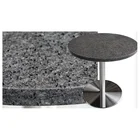 prefabricated white quartz stone top dining tables for kitchen