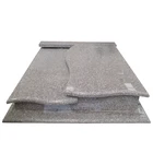 G664 Granite Monument Red Carved Granite Tombstone Design
