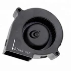 UL94V-0 plastic UL CE 75x75x30mm 12v 24v dc mini blower fan cooler for home appliance