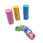 Plain full colored poker chips without any logo or print, cheap poker chips