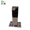 Hot sale 185*100mm stainless steel handrail glass clamp for store