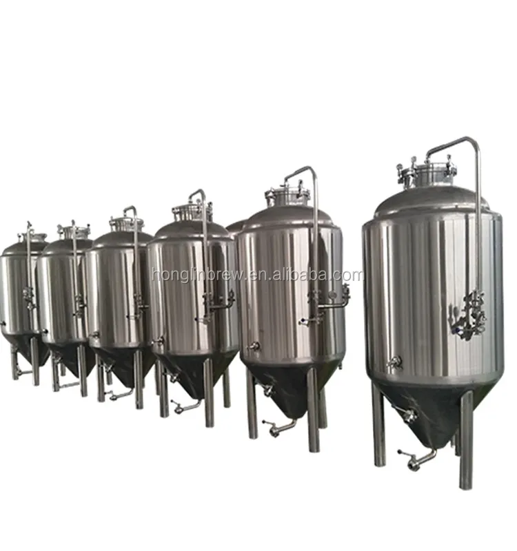 Craft Beer Use Beer Factory 100l To 6000l Stainless Steel Pot Beer Ferment Tank