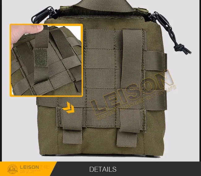 Tactical Medical Bag Tactical Pouch Bag,military First Aid Kit ISO Standard Outdoor