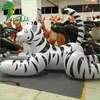 White Big Eyes Cute Inflatable Cartoon Doll Balloons Toys / White Giant Inflatable Tiger