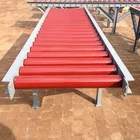 Stainless Steel Roller Table Conveyor Manufacturer High Quality Flexible Gravity Roller Table Conveyor
