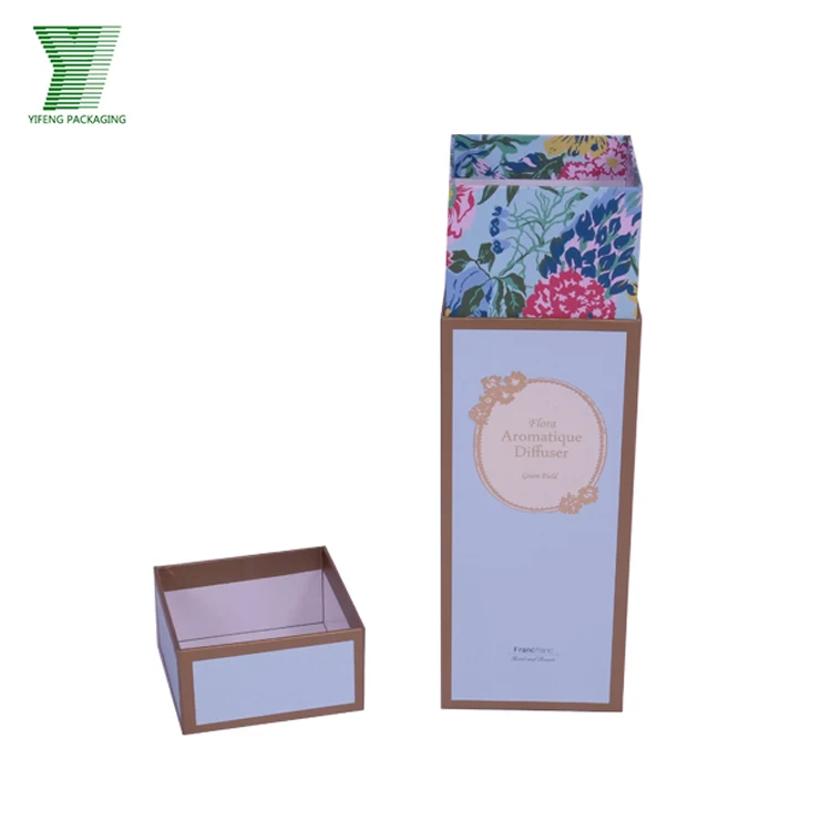 custom design logo perfume cosmetic packaging paper box for sale