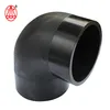 Jiangte pn10 pn16 plastic elbow hdpe pipe and fitting 90 degree elbow for water supply