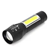 USB Rechargeable LED Flashlight Torch Mini Tactical Lamp