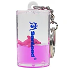 Wholesale Custom Logo Animal Flotage liquid Acrylic Key Chains
