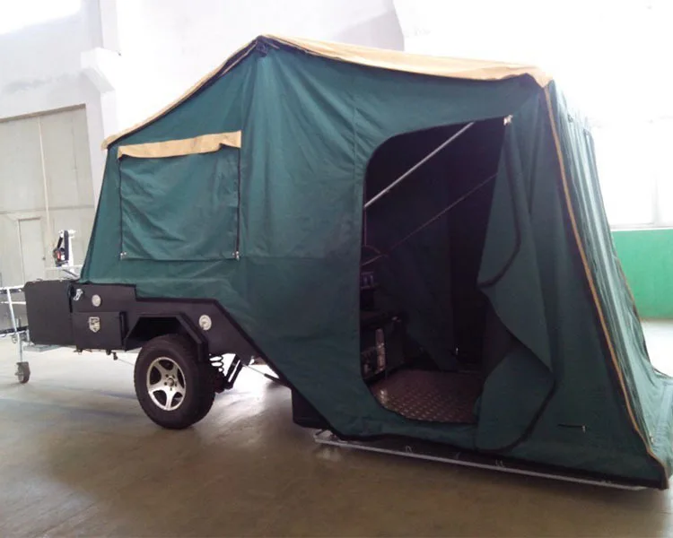 off road hard floor camper folding tent trailer, View folding tent