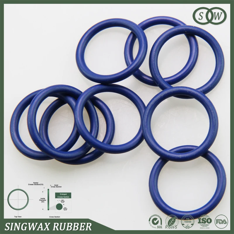 As568type A105 Blue Rubber O Ring Buy Rubber O Ring,As568 Rubber O
