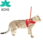 LUVP+K Good quality polyester fiber nylon pet cats harness with belt Chinese suppliers