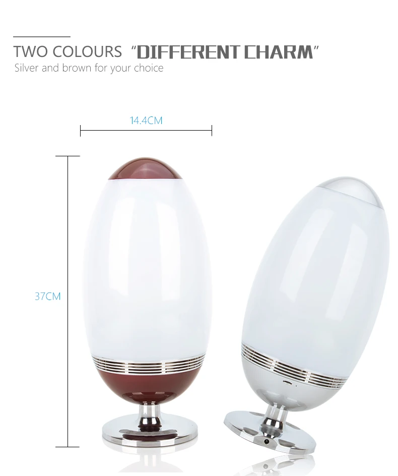 2018 Inventions Smart Loudspeaker Colorful LED Reading Music Light with SD Card - ANKUX.COM