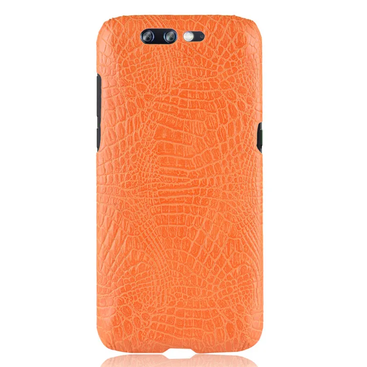 Anti Shock Crocodile Skin Pattern Pc Leather Mobile Phone Case For