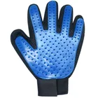 Silicone dog hair glove Pet Hair pet grooming glove brush Cat Shedding Bathing Grooming Finger Gloves horse products