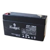 Kweight General small rechargeable 6V 1.3AH AGM sealed lead acid battery for Solar/UPS/Security system