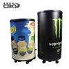 Outdoor Portable Professional Special Energy Drink Barrel Cooler Customized Logo Display Barrel Cooler