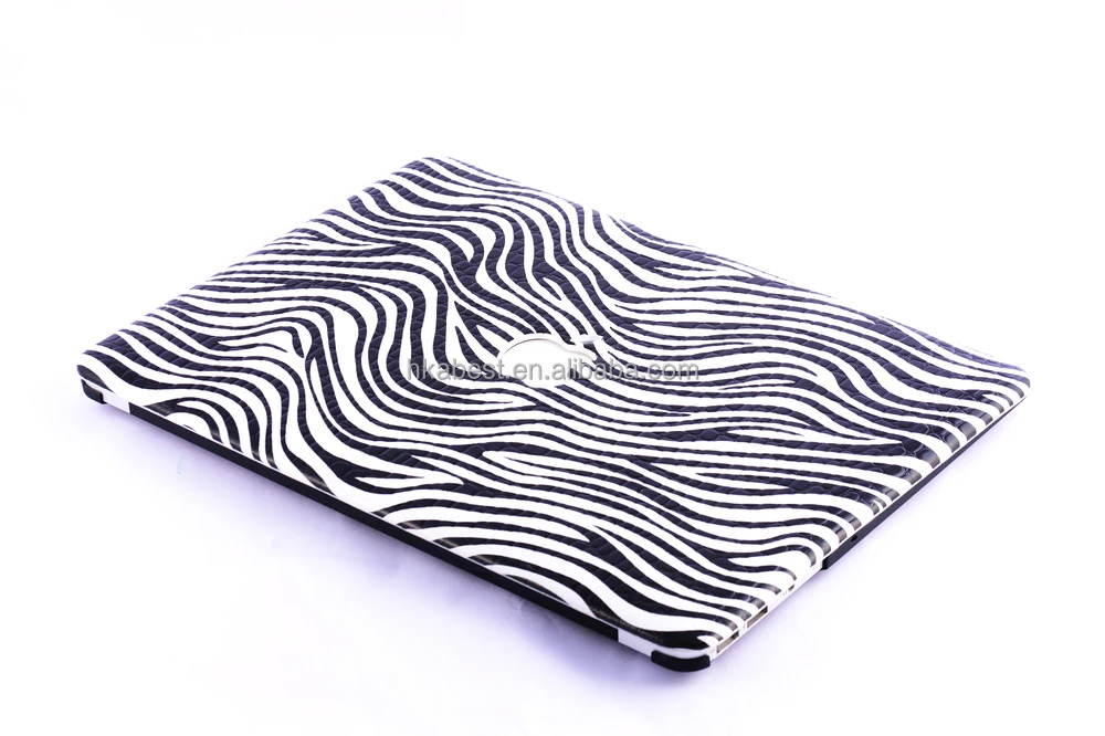 For Apple Macbook Retina 11" 13" 15" laptop Embossment Protective Cover Case With Flag Leopard Zebra Design