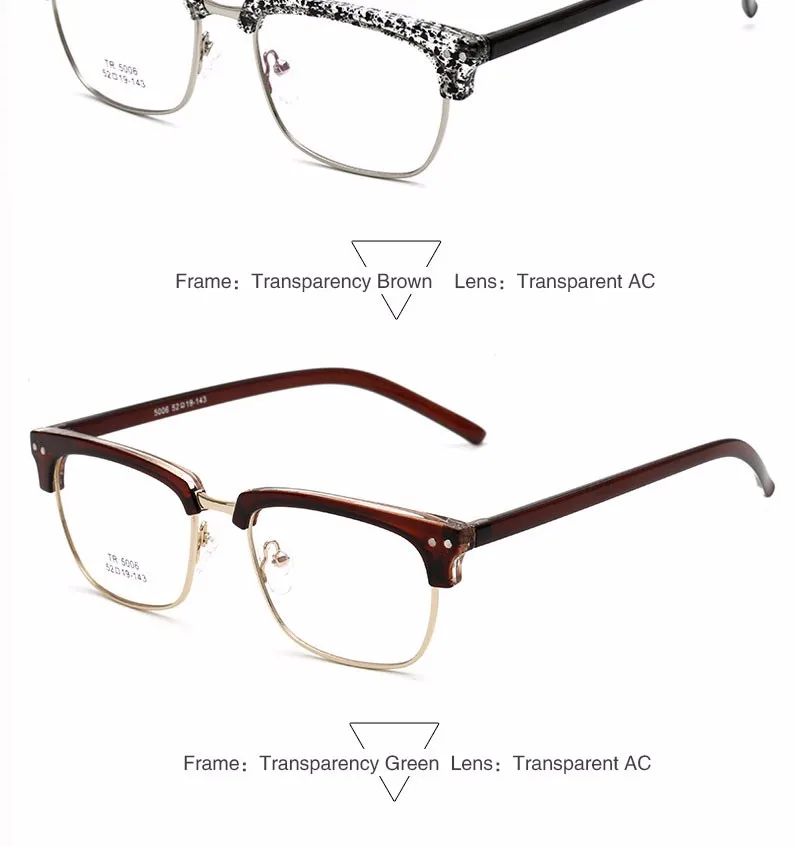 New Demi Model Classic Western Style Eyeglasses Buy Western Style