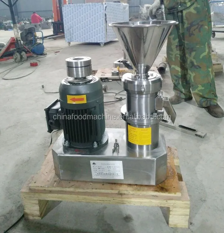 Nut Shea Cocoa Press Milk Grinding Fruit Jam Tomato Paste Peanut Butter Making Machine supplier