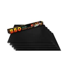 High quality high temperature non-stick bbq grill mat works on any bbq grill