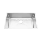High Quality Ss 304 Stainless Steel Single Bowl Kitchen Sink