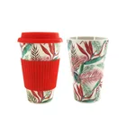 eco friendly 2019 hot selling good bamboo fiber coffee cup and mug