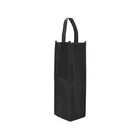 Hot sale durable reusable red wine bottle glass pouch non woven wine bag
