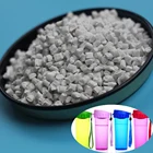 white natural pp and calcium carbonate CaCO3 granules
