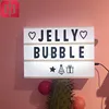 Light up message A4 board Free combination acrylic led letter light box