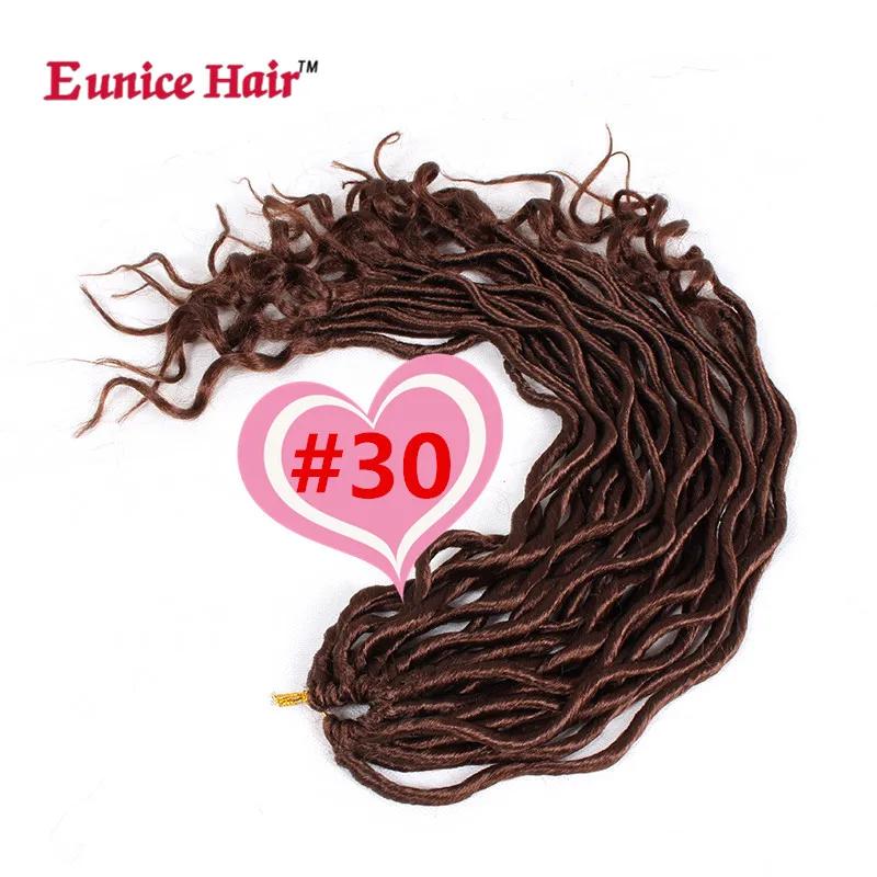 synthetic brown braiding