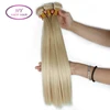 Fast Shipping Colored Hair Weave Remy 613 Natural Raw Wholesale Human Blonde Hair