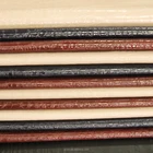 China New embossed snake skin leather pu synthetic leather