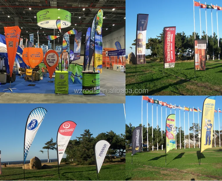 Patented In China/Walking Advertising Mobile Banner Backpack Flag Billboard