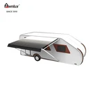 100% waterproof DIY aluminum car side caravan awning sun canopy