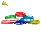 2018 Cheap customized festival silicone wristbands, rfid silicone bracelets, custom bracelet for events with custom logo