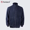 Fashion stock windproof men winter warm outdoor jacket custom cationic Coral polar fleece jacket
