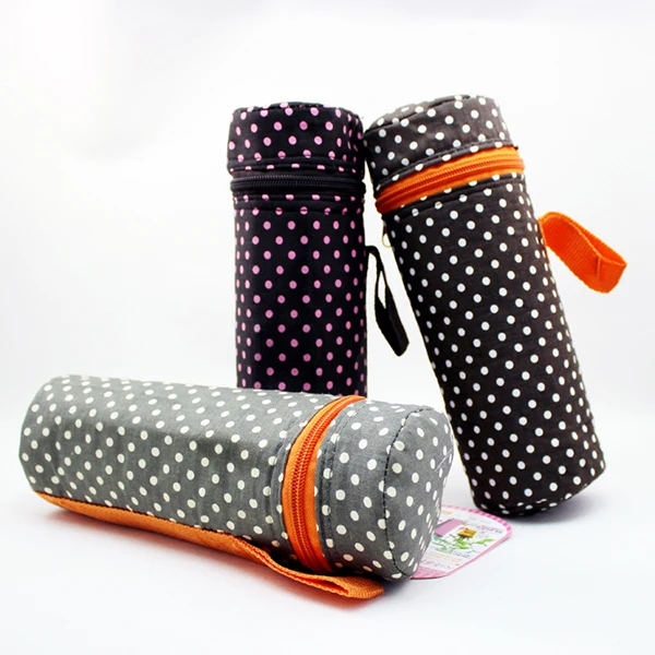 Custom Polka Dot Bottle Cooler Bag Aluminium Foil Water Custom Polka Dot Bottle Cooler Bag Aluminium Foil Water