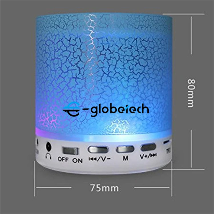 2018 Factory price Portable Mini led light smart wireless Bluetooths Speakers with FM radio - ANKUX.COM