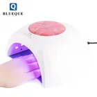 2019 BLUEQUE new art nail lamp 65w gel uv led polish nail dryer