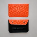 PVC Ladies Purse and Travel Wallet with buttons